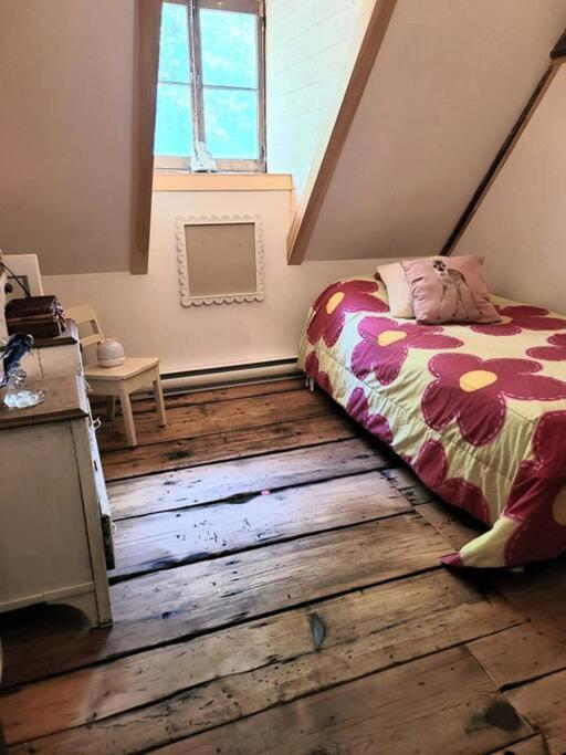 Om Chalet 1 Avec Spa Face Au Fleuve Saint-Jean エクステリア 写真
